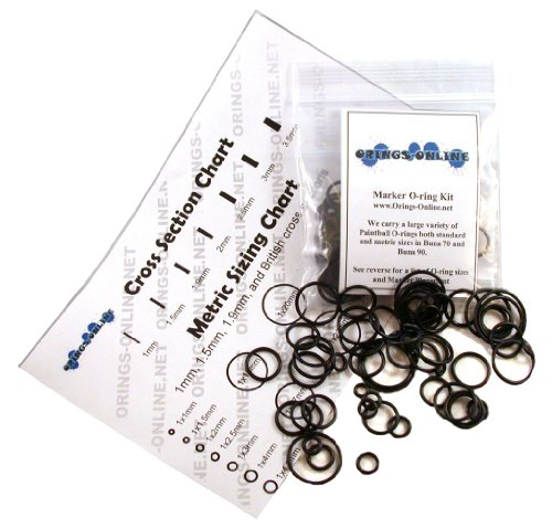 Brass Eagle Raider Paintball Marker O-Ring Kit - 2 Rebuilds