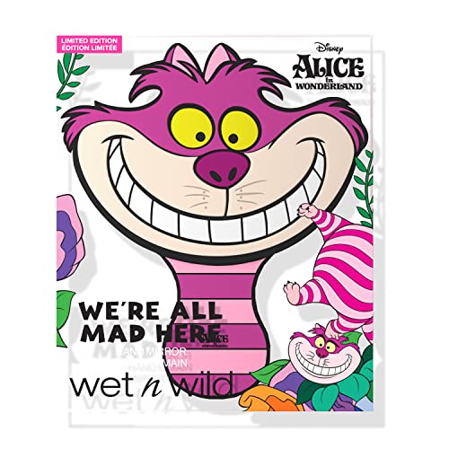 wet n wild We'Re All Mad Here Hand Mirror Alice In Wonderland Collection