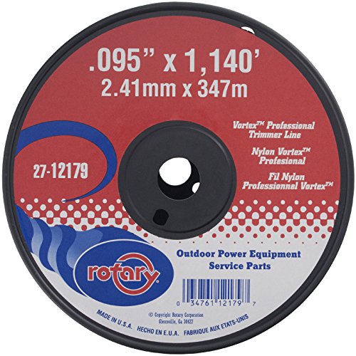 Rotary Item 12179, Vortex Trimmer Line .095 X 1140', 5 Lb Large Spool