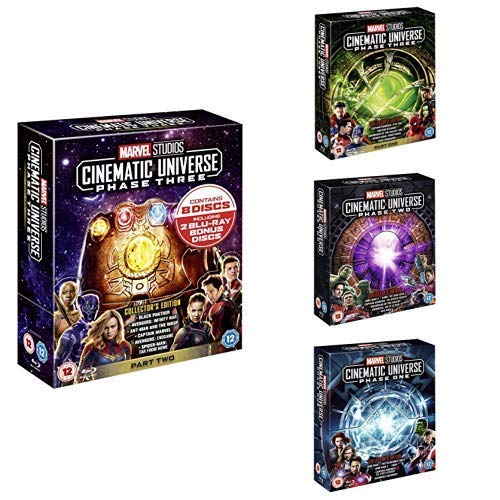 Marvel Cinematic Universe Phase 1-3 Complete Collection [Blu-ray]