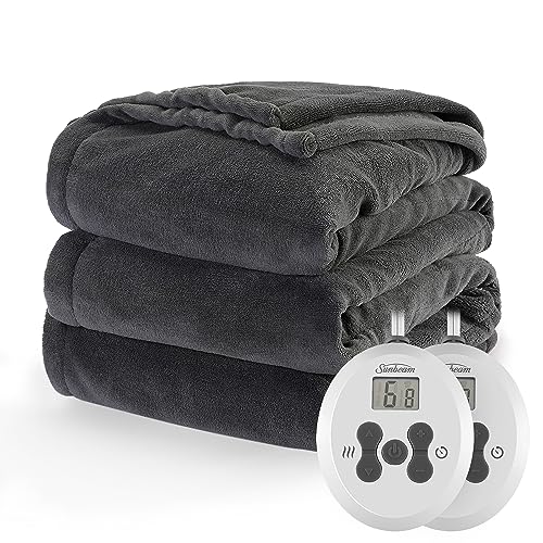 Sunbeam Royal Luxe Night Fog Heated Blanket - King