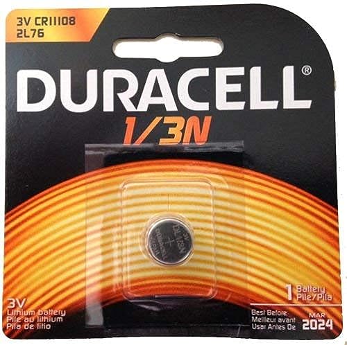 2 Duracell 2L76 1/3N CR1-3N DL1/3N K58L 3V Lithium Battery