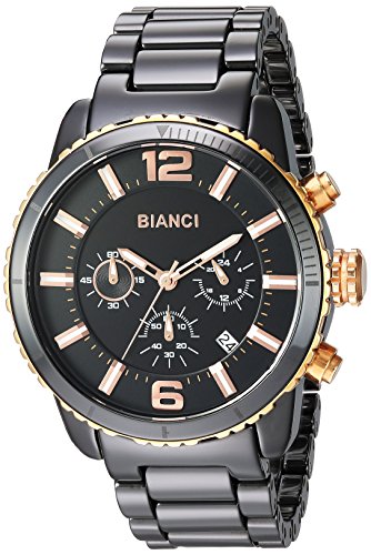 ROBERTO BIANCI WATCHES Men's RB58751 Amadeo Analog Display Swiss Quartz Black Watch