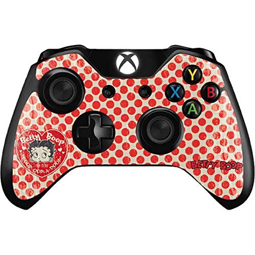Skinit Decal Gaming Skin Compatible with Xbox One Controller - Officially Licensed Betty Boop Betty Boop Red Heart Design