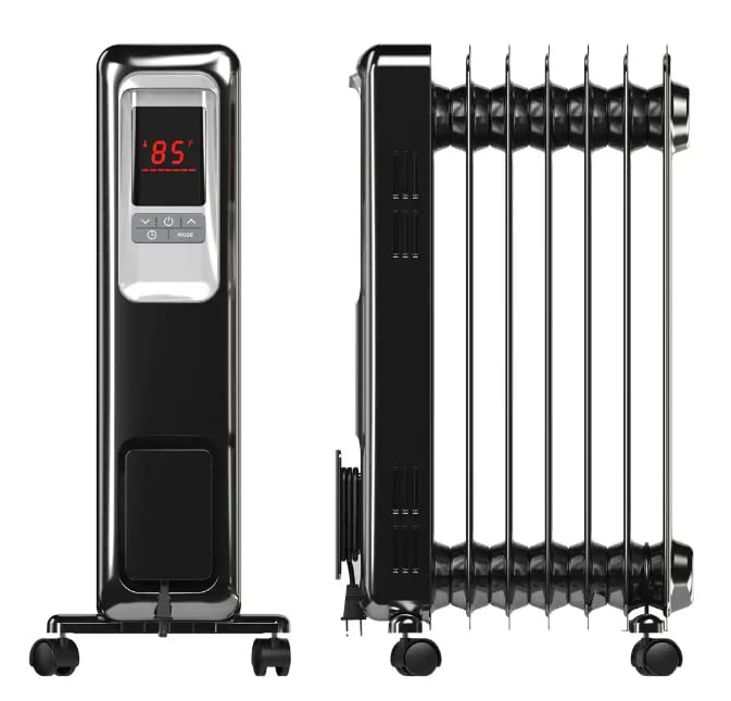 Pelonis - Digital Oil-Filled Radiator Heater - Model# HO-0280