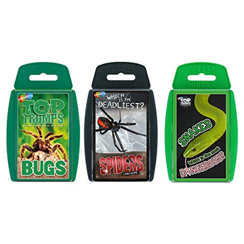 Creepy Crawlies Top Trumps Card Game Bundle