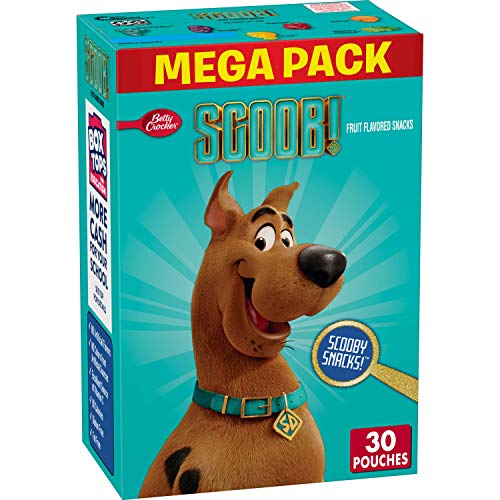 Betty Crocker Scooby Doo Snacks, Fruit Snacks, Mega Pack, 30 ct, 24 oz