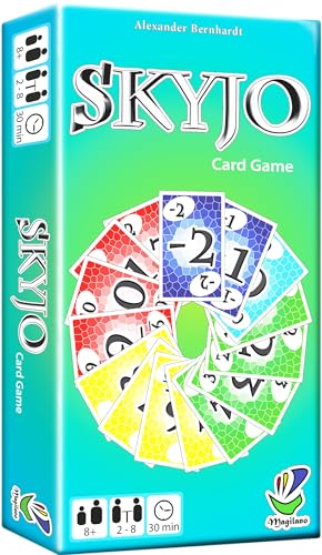 SKYJO by Magilano - The entertaining card game for kids and adults. The ideal game for fun, entertaining and exciting hours of play with friends and family.