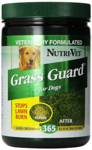 Nutri-Vet Grass Guard Chewable Tablets for Dogs, 365 Count