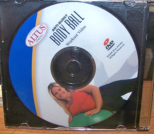 ALTUS Anti-Burst Body Ball Workout Video DVD