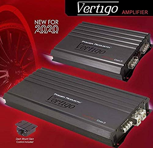 Power Acoustik VA4-2200D Vertigo Series 2,200-Watt Max 4-Channel Class D Amp