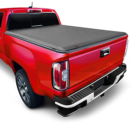 MaxMate Soft Roll-up Truck Bed Tonneau Cover Compatible with 2019-2024 Chevy Silverado GMC Sierra 1500 (NOT FIT 19-24 Classic) | 5'10' (70') Bed | TCC169053