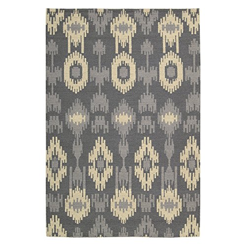 Nourison Prism Contemporary Pebble 2'3' x 8' Area-Rug, Easy-Cleaning, Non Shedding, Bed Room, Living Room, Dining Room, Kitchen (2x8)