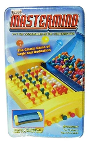 Travel Mastermind - Exciting Two Player Strategy Game in Convenient Storage Tin by Pressman