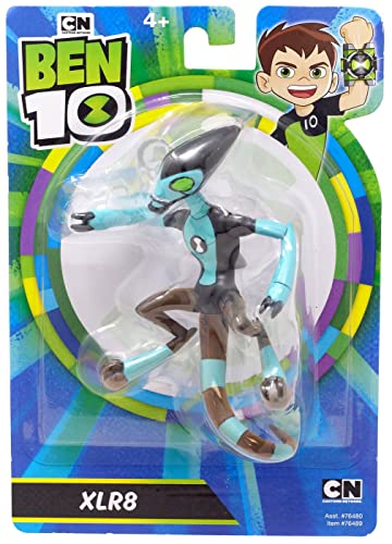 Ben 10 XLR8 Action Figure - 5' Alien TV Show Plastic Toy