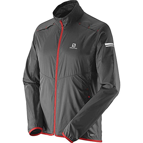 Salomon Men's Agile Jacket, Large, Black