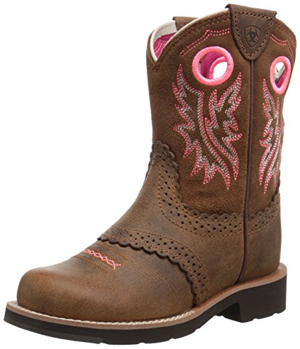Ariat Fatbaby Cowgirl Western Boot Powder Brown/Western Brown 3