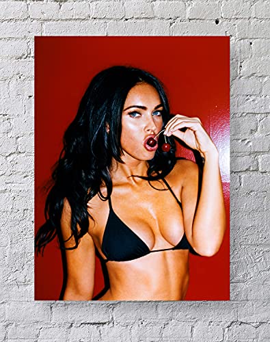 Megan Fox Sexy playful Poster 16''x20'' Unframed Poster Print (B)