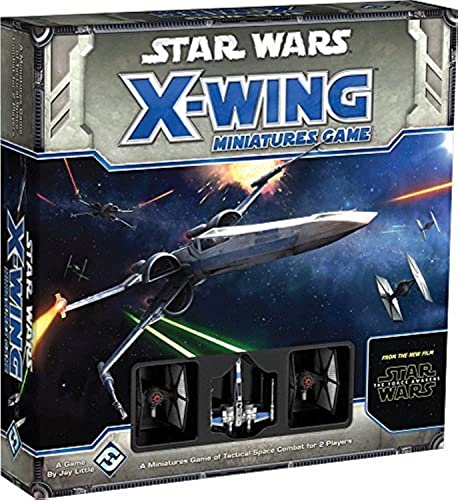 Star Wars X-Wing 1st Edition Miniatures Game The Force Awakens CORE SET | Strategy Game for Adults and Teens | Ages 14+ | 2 Players | Average Playtime 45 Minutes | Made by Atomic Mass Games