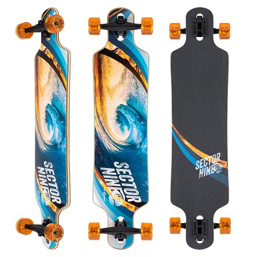Sector 9 Longboard Meridian Swirl Drop Through Complete 9.75' x 40'