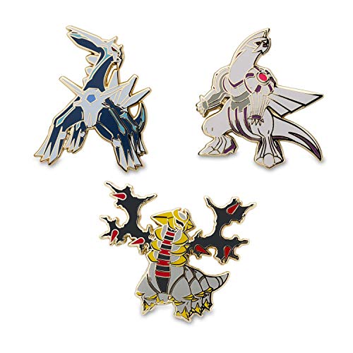 Pokémon Center: Dialga, Palkia and Giratina Pokémon Pins