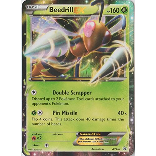 Pokemon - Beedrill EX (XY157) - XY Black Star Promos - Holo