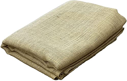 AK TRADING CO. 40' Wide x 10 Yards (30 Feet) - Multipurpose Natural Burlap Fabric - for Decorations, Crafts, Home, Weddings, Table Linens, Landscaping, Garden Projects and More.
