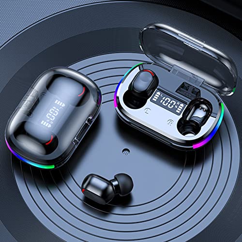 Wireless Bluetooth 5.3 Earbuds for iOS & Android with Charging Case - Lightweight,Water-Proof, HiFi Music & Built-in Microphone for Immersive Audio,Long Playing Time - Ideal Gifts for Men Women/83