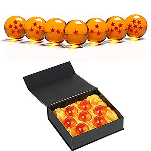 Country Toys Collectible Medium Crystal Glass Stars Balls Dragon Ball(27,35,43,57,76MM in Diameter) (D-4.3)