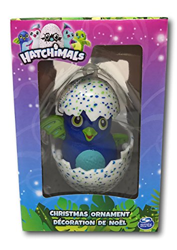 Hatchimals Blue and Green Draggle Christmas Ornament
