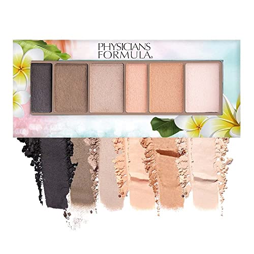 Eyeshadow Palette By Physicians Formula Matte Monoi Butter Eyeshadow Natural Matte Blushed Nudes, For Sensitive Skin, Hypoallergenic, Nourishing Moisturizing, Smooth, All Day Wear
