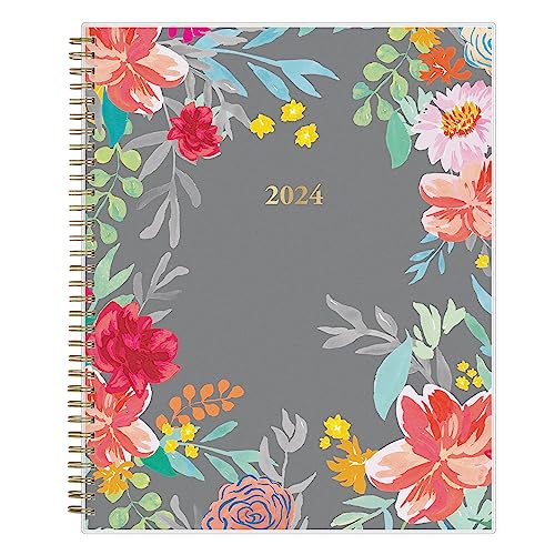 Blue Sky 2024 Weekly and Monthly Planner, January - December, 8.5' x 11', Frosted Cover, Wirebound, Sophie (144731)