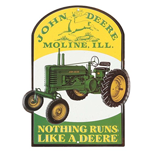NEW John Deere Nothing Runs Like a Deere Sign