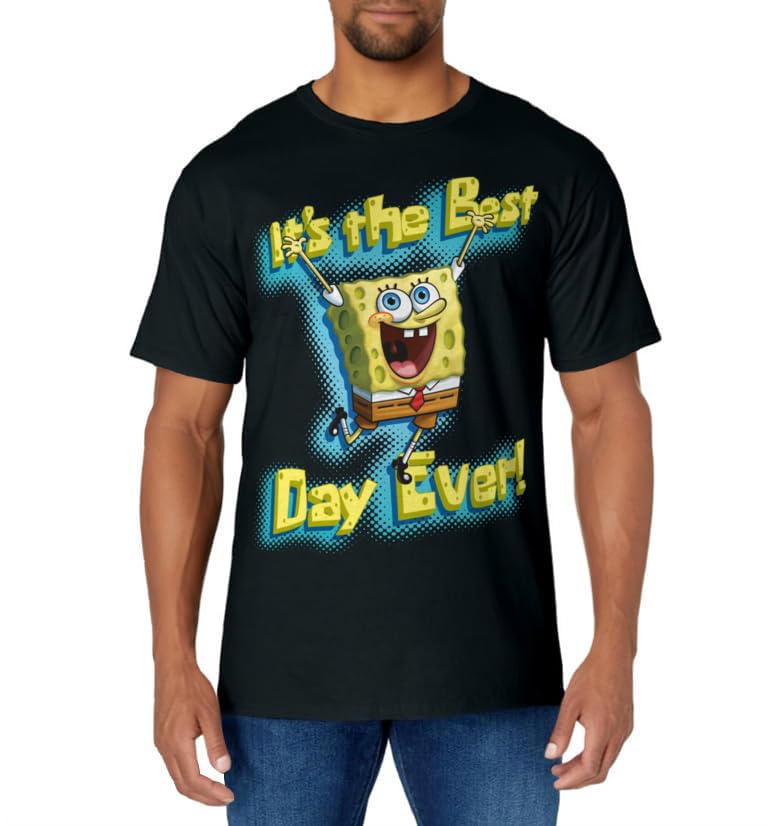 Mademark x SpongeBob SquarePants - SpongeBob SquarePants It's the best day ever! T-Shirt