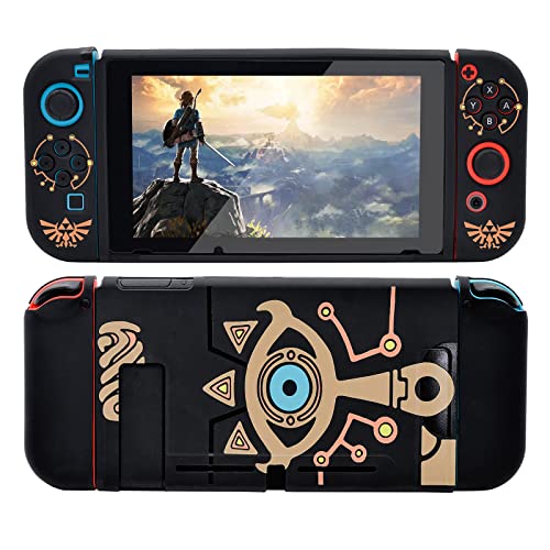 WYMDDYM Protective Case for Zelda Switch, Protective Case Compatible with Nintendo Switch, for Zelda Game Accessories Soft Slim Cover Shell for Console