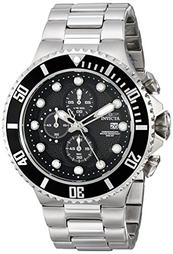 Invicta Men's 18906 Pro Diver Analog Display Japanese Quartz Silver Watch