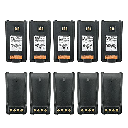 Vineyuan BL2008 BL2503 BL2006 HYT Battery 2000mAh Replacement Battery for HYTERA DMR PD-702 PD700 PD780 PD782 PD980 PD982 PD985 Portable Two Way Radio Battery(10 Pack)