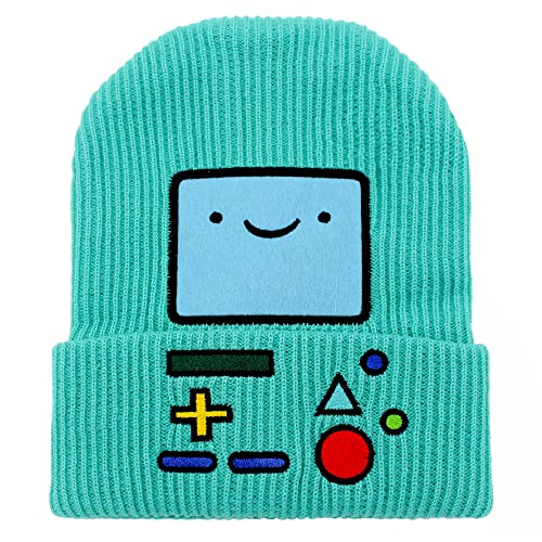 Ohjijinn Adventure Anime Beanie Unisex Knitted Hats, Cute Slouchy Warm Cap, Cartoon Winter Soft Headwear Funny Hat for Men Women