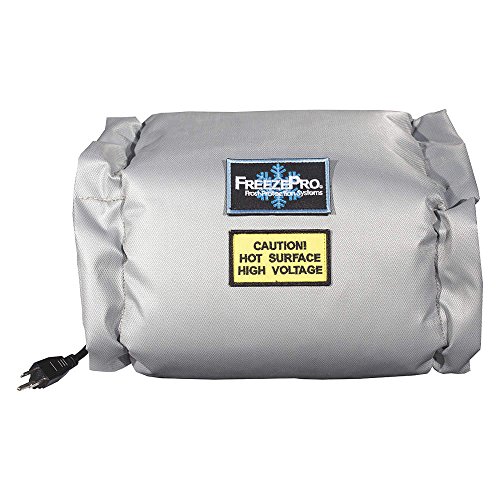 FreezePro Wrap Freeze Protection 120v Heated Insulation, 6 Inch Wide & 36 inch long (8-10in OD)