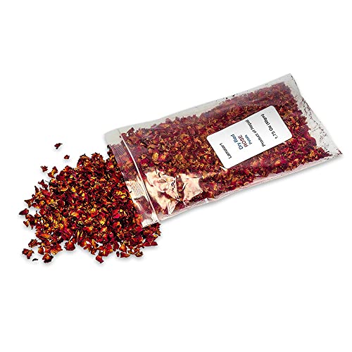 Lamatar1 Dried Red Rose Petals, 1.75 oz (50gm), from Mt. Everest Country Nepal, Edible, Naturally Sun Dry, Hand Picked, Pleasant Scent, Good for Rosewater, Herbal Tea, Aromatherapy, Altar Supplies