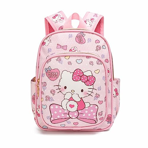 JALDE Cute Mini Backpack Purse, 11 Inch Small PU Leather Bag, A-g-e-s 3-6, Pink