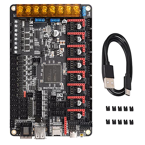 Bigtreetech Direct Octopus V1.1 Control Board 32Bit Silent Motherboard 8 Stepper Drivers Support Running Klipper and Marlin 3D Printer