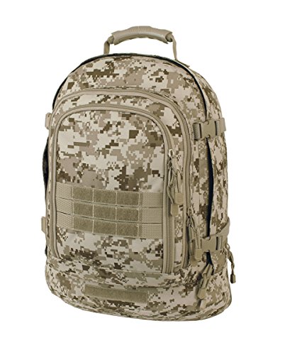 Mercury Tactical Gear Code Alpha 3 Day Stretch Tactical Backpack, Marpat Desert, One Size