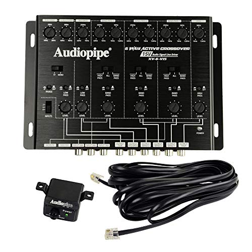 Audiopipe XV-6-V15 6 Way Active Crossover