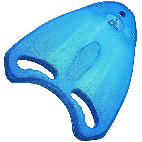 Water Gear Ergo Kickboard - High Performance - Moves Easily Through Water - Reduces Shoulder Strain - for Kids Swimming Board - Blue