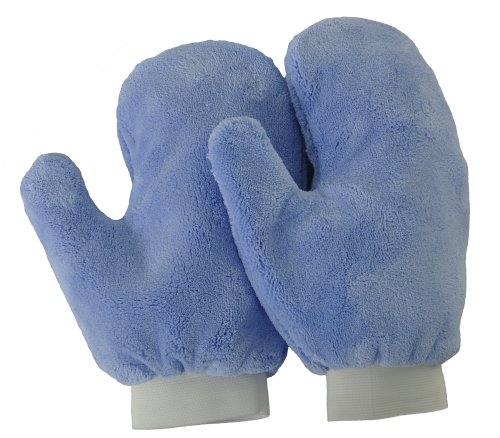 Eurow Microfiber Terry Weave Mitt with Thumb (2-Pack)