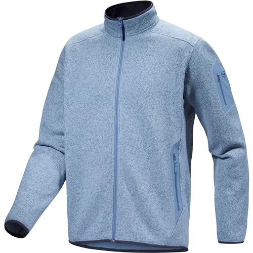 Arc'teryx Men's Covert Cardigan | Versatile Mens Cardigan Sweater | Breathable & Stylish | Durable Cardigan Sweaters for Men | Stone Wash Heather, Large