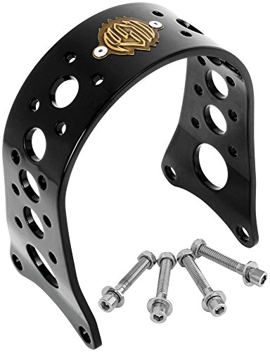 Roland Sands Design Black Tracker Front Fork Brace 0208-2034-BP