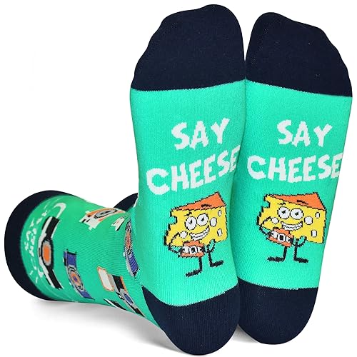 Funny Photographers Gifts for Him Her Unique Photography Camera Socks for Photography Lovers