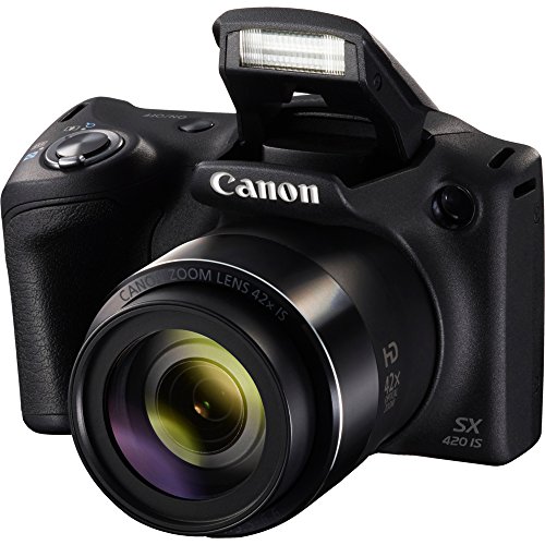 Canon PowerShot SX420 Digital Camera w/ 42x Optical Zoom - Wi-Fi & NFC Enabled (Black)